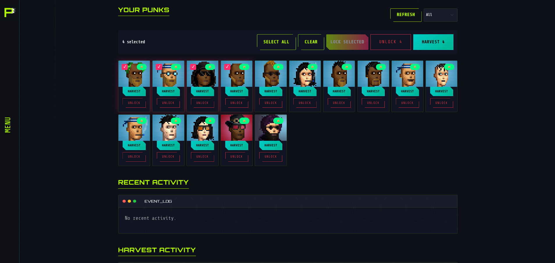 PunkLocker screenshot 1