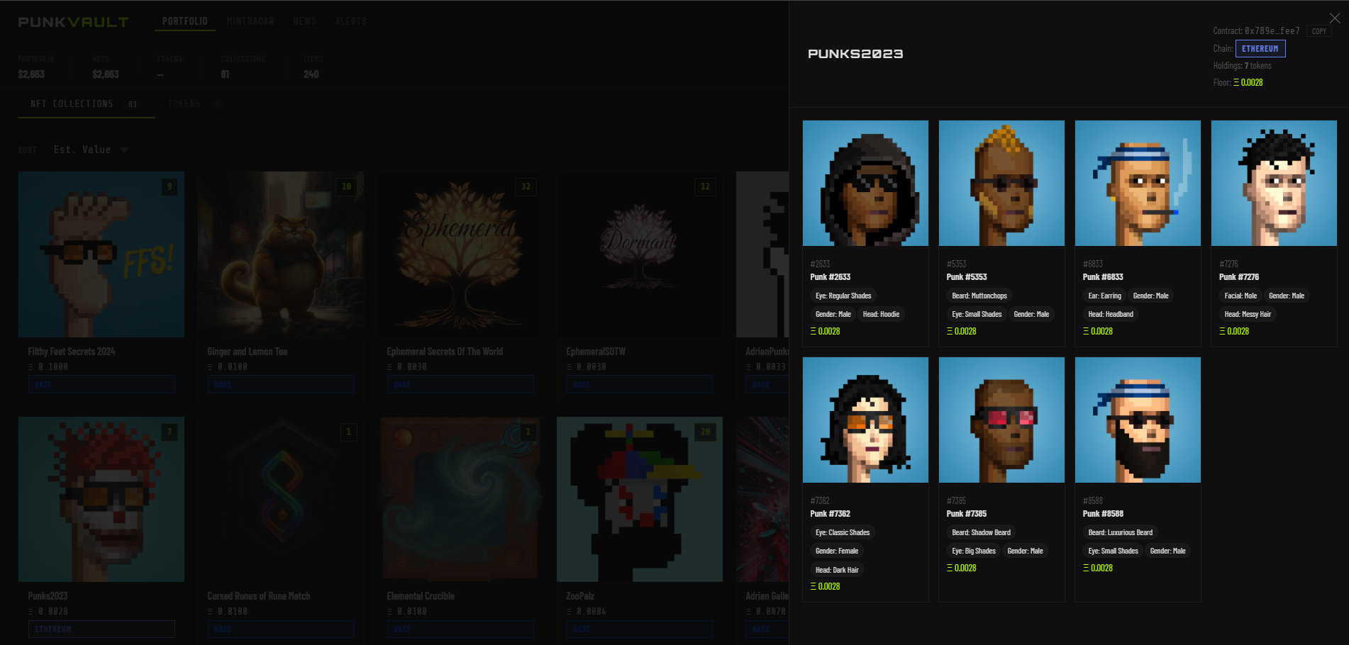 PunkVault screenshot 2